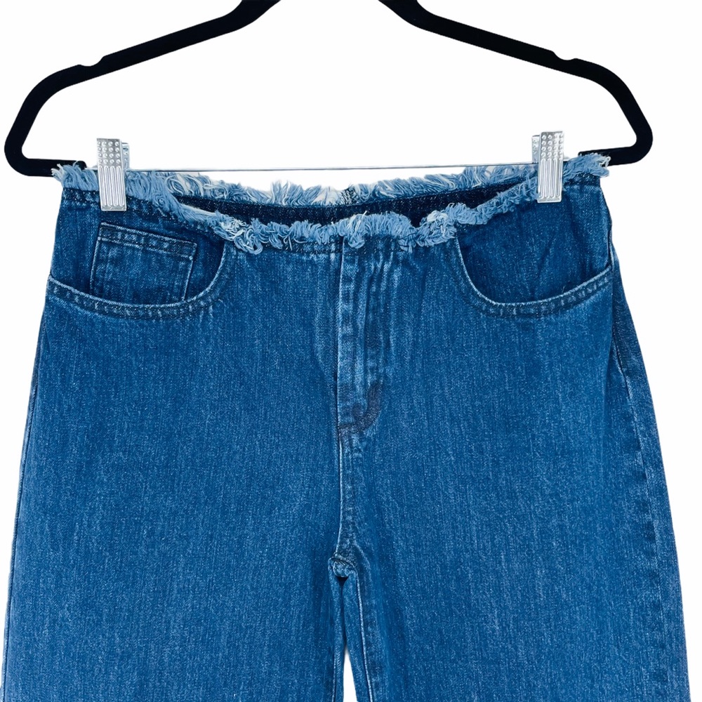NWOT CAARA raw hem and waist cropped jeans - K22 - Picture 3 of 7